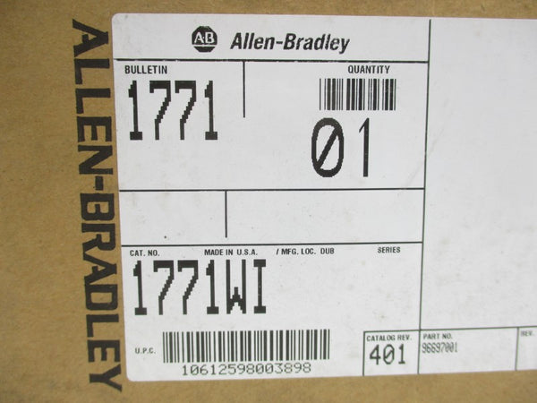 ALLEN BRADLEY 1771-WI NSMP