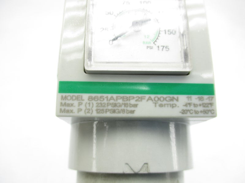 ASCO 8651APBP2FA00GN 0-175PSI NSNP