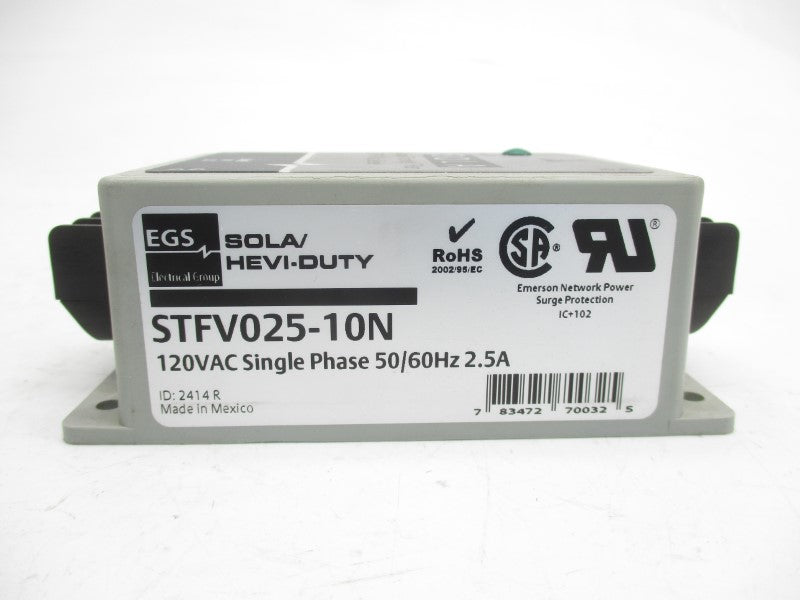 SOLA STFV025-10N 120VAC 2.5A NSMP