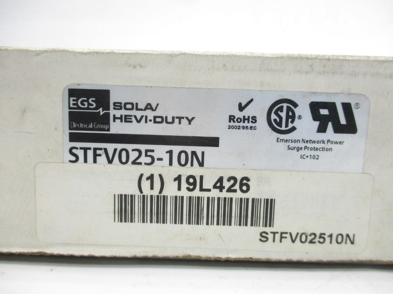 SOLA STFV025-10N 120VAC 2.5A NSMP