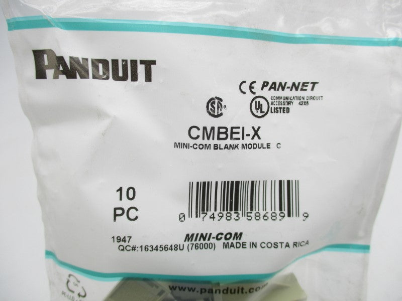 PANDUIT CMBEI-X (PKG OF 10) NSMP