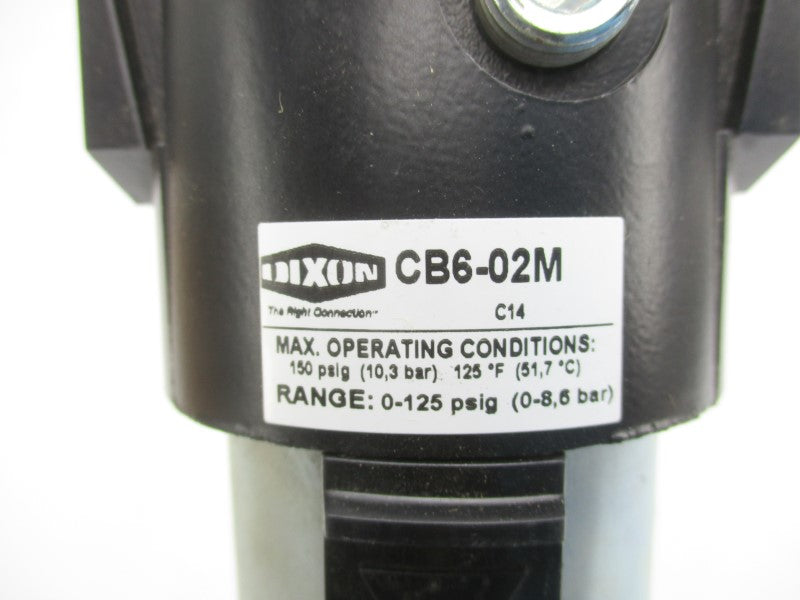 DIXON CB6-02M 5132A 0-125PSI 1/4" NSMP