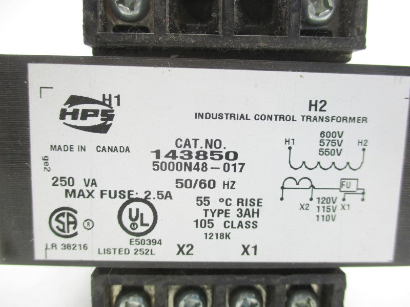 HPS 143850 5000N48-017 600V 2.5A NSNP