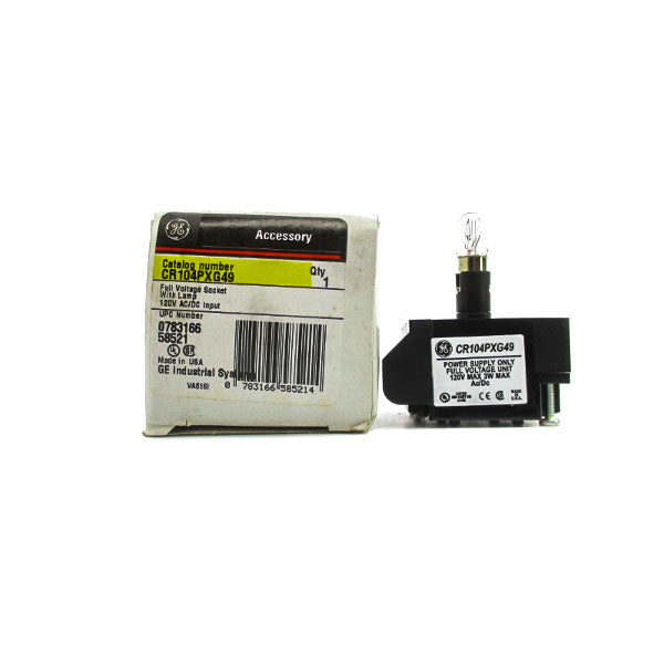 GENERAL ELECTRIC CR104PXG49 120VAC/DC NSMP