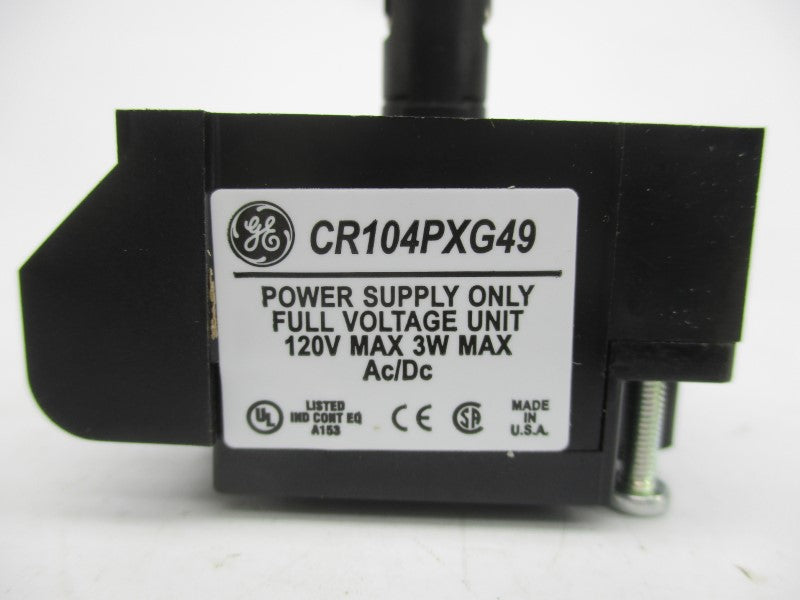 GENERAL ELECTRIC CR104PXG49 120VAC/DC NSMP