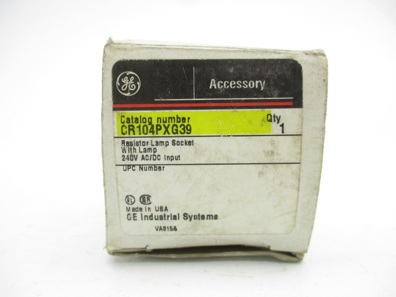 GENERAL ELECTRIC CR104PXG39 240VAC/DC NSMP