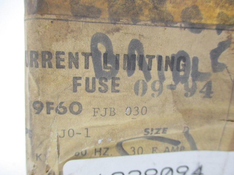 GENERAL ELECTRIC 9F60-FJB030 2.75KV 30A NSFS