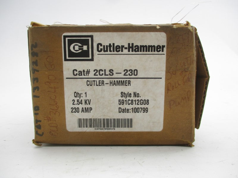 CUTLER HAMMER 2CLS-230 2.54KV 230A NSMP