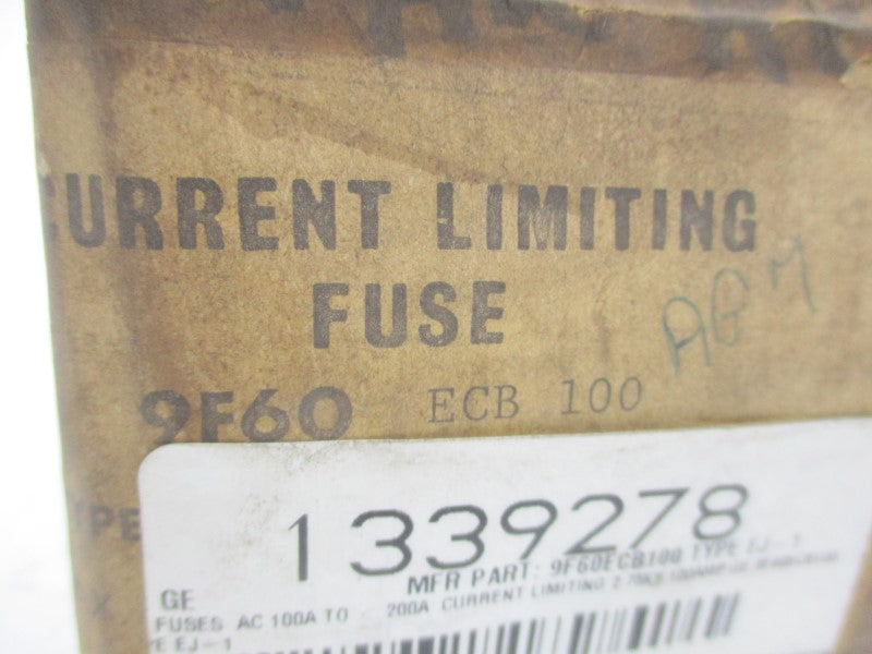 GENERAL ELECTRIC 9F60-ECB100 2.75KV 100A NSFS