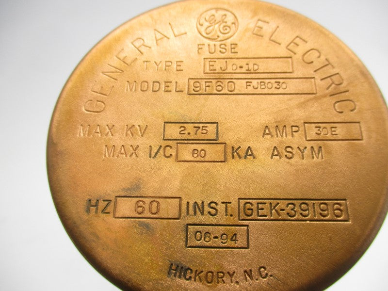 GENERAL ELECTRIC 9F60-FJB030 2.75KV 30A NSMP