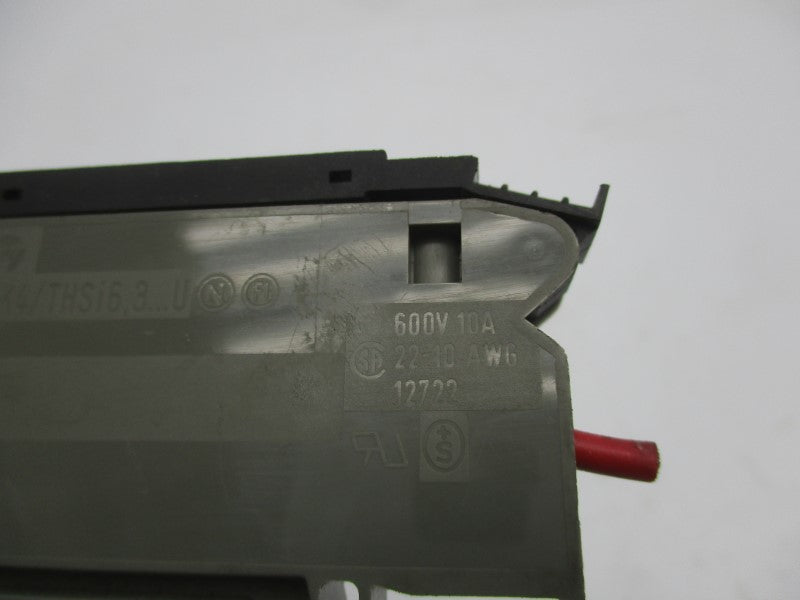 TERMINAL BLOCK WK4/THSI6.3-U 600V 10A UNMP