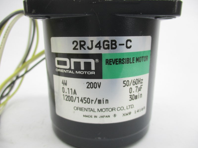 ORIENTAL MOTOR 2RJ4GB-C 200V 0.11A NSNP