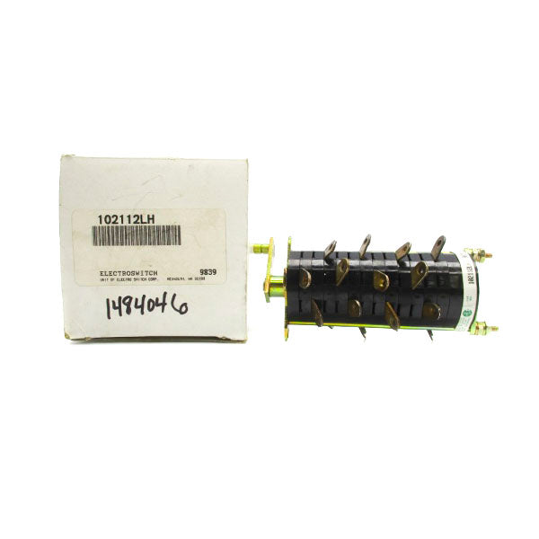 ELECTROSWITCH 102112LH 600VAC 7-1/2A NSMP