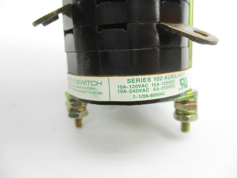 ELECTROSWITCH 102112LH 600VAC 7-1/2A NSMP