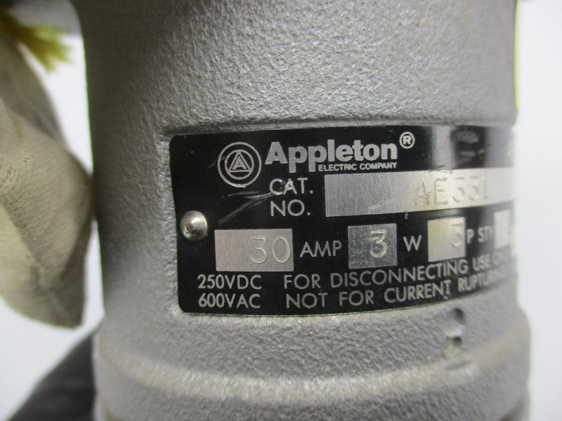APPLETON AE331 600VAC 30A NSNP