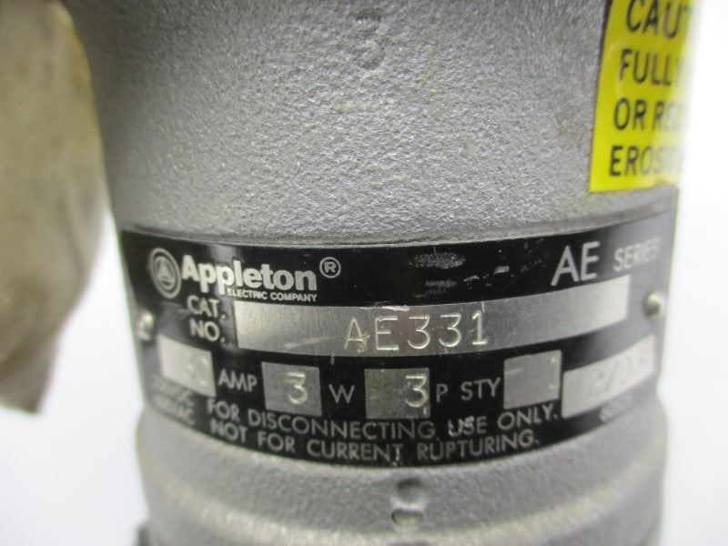 APPLETON AE331 600VAC 30A NSNP