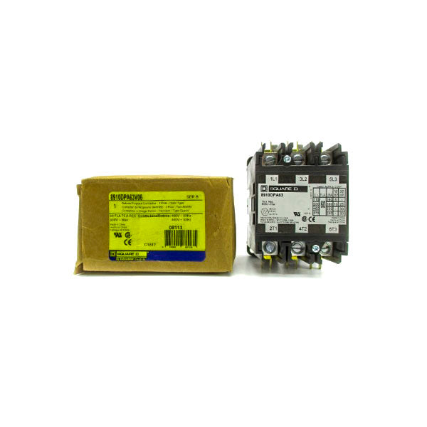 SQUARE D 8910DPA63V06 SER. B 400/480V 75A NSMP