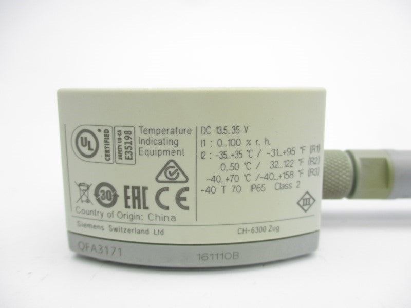 SIEMENS QFA3171 13.5-35VDC (AS PICTURED) NSMP