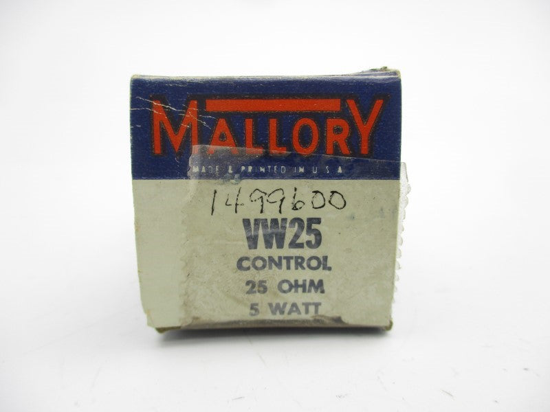 MALLORY VW25 NSMP