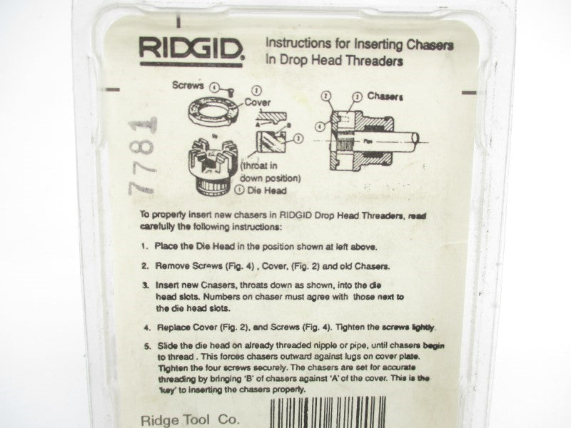 RIDGID 37890 1-1/2" (PKG OF 4) NSMP