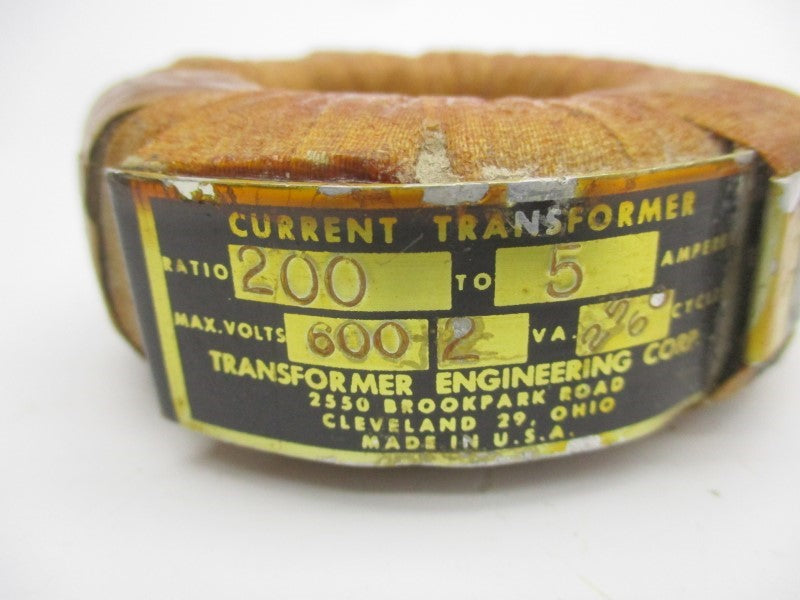 TRANSFORMER ENGINEERING A60113401-5 600V UNMP