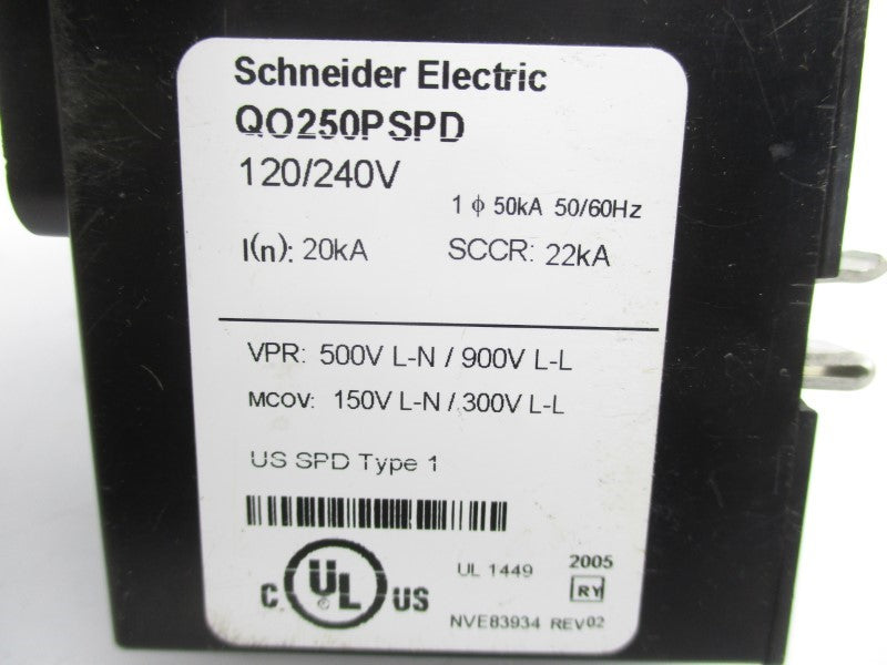 SCHNEIDER ELECTRIC CQO250PSPD 120/240V NSNP