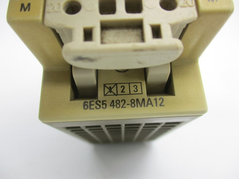 SIEMENS 6ES5482-8MA12 24VDC (AS PICTURED) UNMP