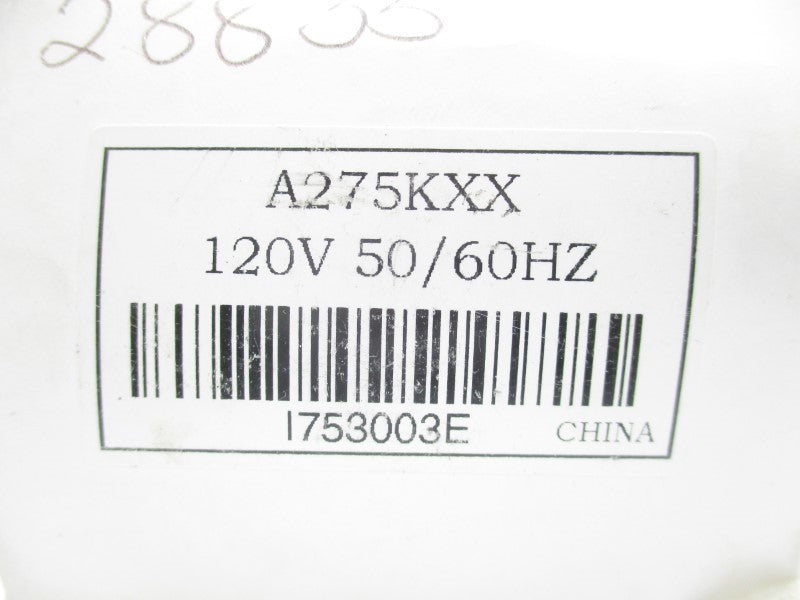 STRUTHERS DUNN A275KXX 120VAC NSMP