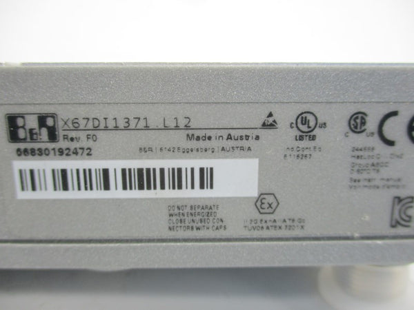 B&R X67DI1371.L12 24VDC NSMP