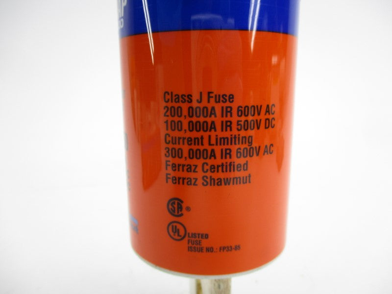 FERRAZ SHAWMUT AJT250 600VAC 250A (ORANGE) NSMP