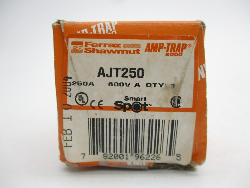 FERRAZ SHAWMUT AJT250 600VAC 250A (ORANGE) NSMP