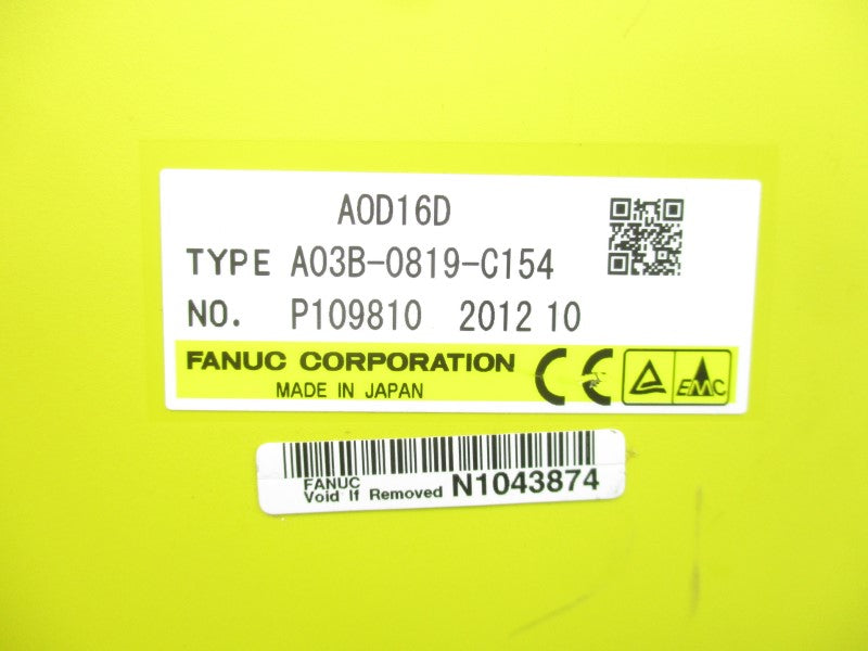 FANUC A03B-0819-C154 (NO DOOR) UNMP