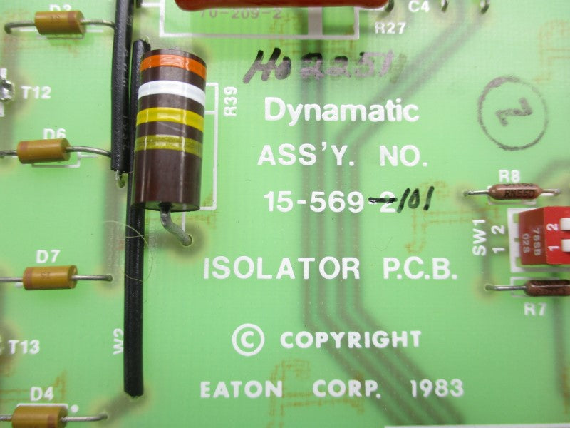 DYNAMATIC 15-569-101 460VAC UNMP