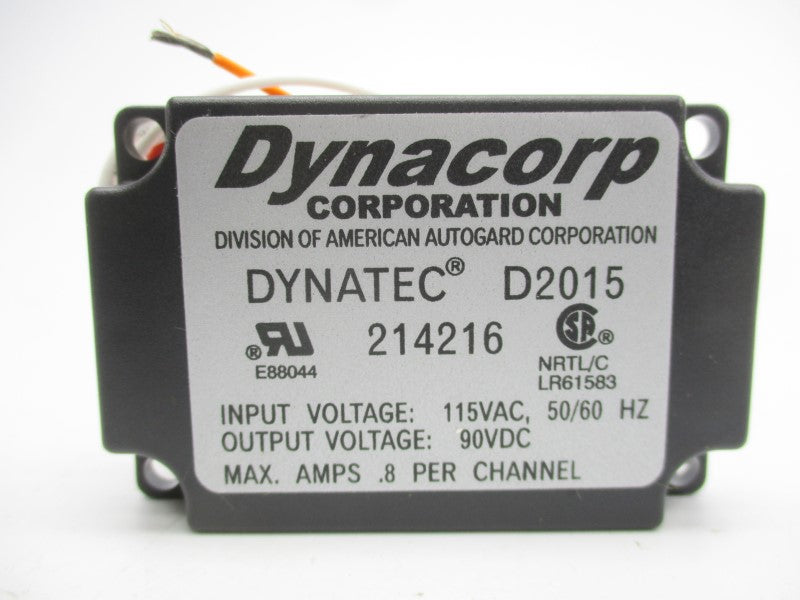 DYNACORP 214216 D2015 115VAC .8A NSNP