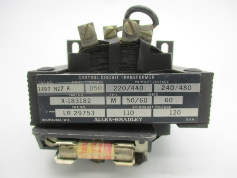 ALLEN BRADLEY 1497-N27 SER. A 240/480V NSNP
