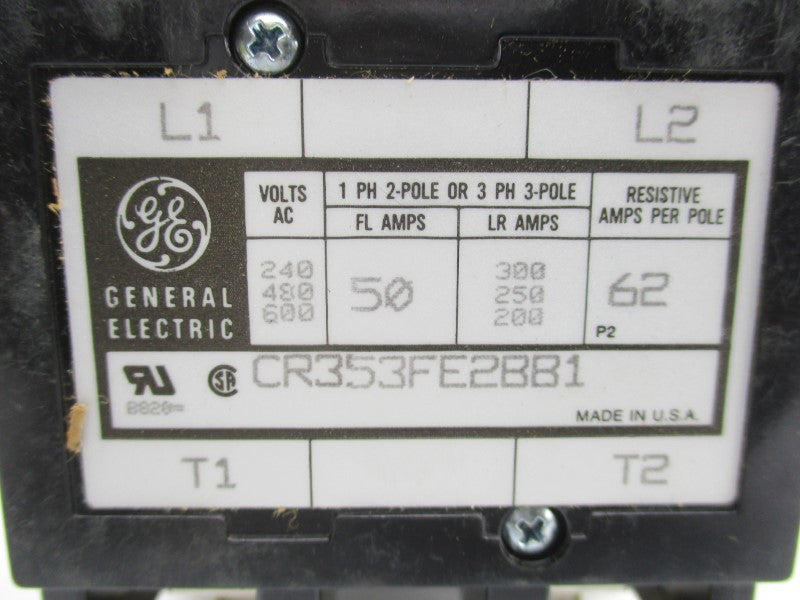 SQUARE D CR353FE2BB1 208/240V 50A NSMP