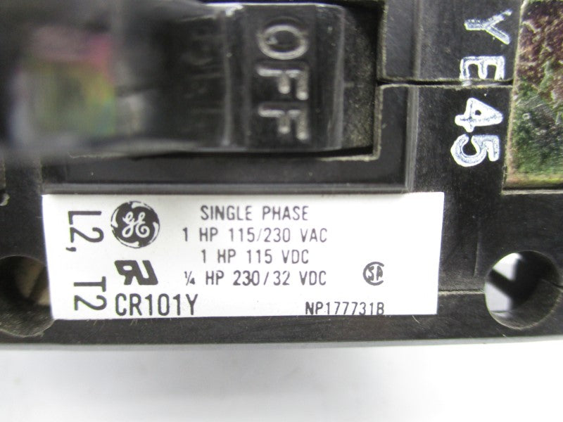 GENERAL ELECTRIC CR101Y 115/230V NSMP