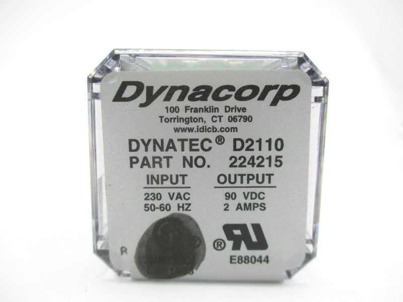 DYNACORP 224215 D2110 230VAC 2A NSMP
