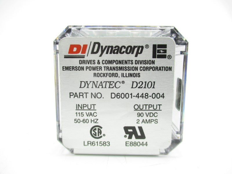 DYNACORP D6001-448-004 D2101 115VAC 2A NSMP