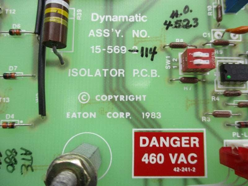DYNAMATIC 15-569-114 460VAC UNMP
