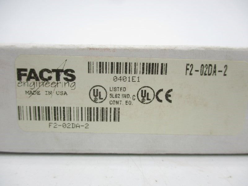 FACTS ENGINEERING F2-02DA-2 NSFS
