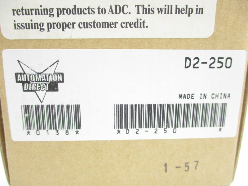 AUTOMATION DIRECT D2-250 NSFS