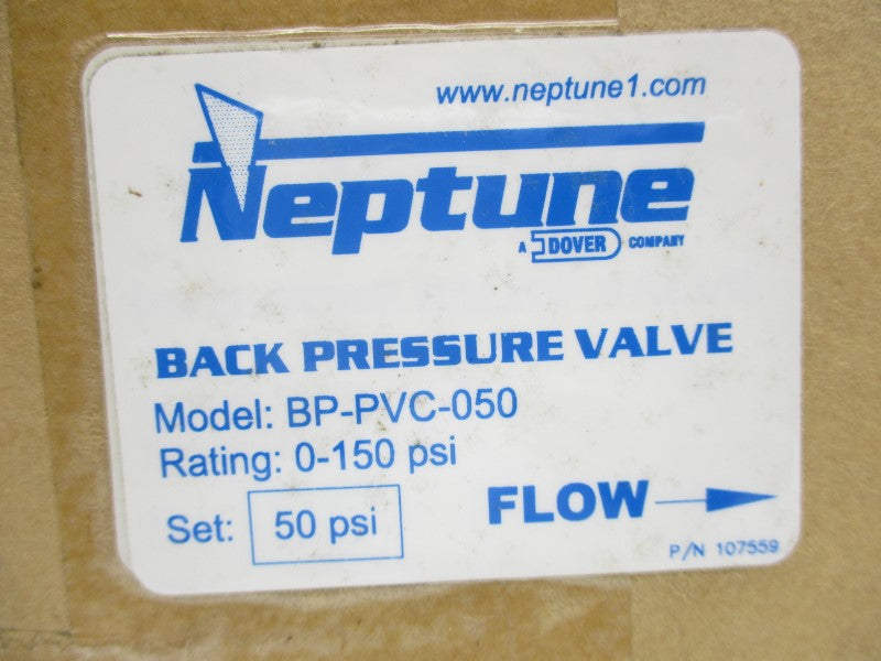 NEPTUNE BP-PVC-050 0-150PSI NSMP