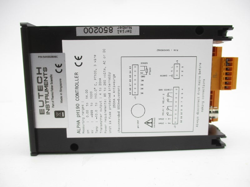 EUTECH INSTRUMENTS 54X095912 NSMP
