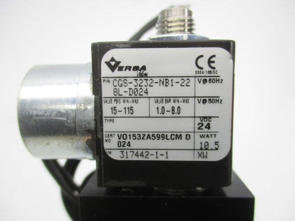 VERSA CGS-3232-NB1-228L-D024 24VDC 15-115PSI NSMP