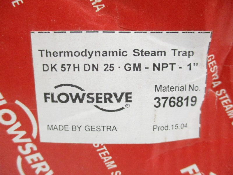 FLOWSERVE DK57HDN25-GM-NPT-1 376819 609PSI NSMP