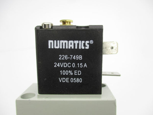 NUMATICS L23BB552B000061 24VDC 0.15A 14.5-154PSI NSNP