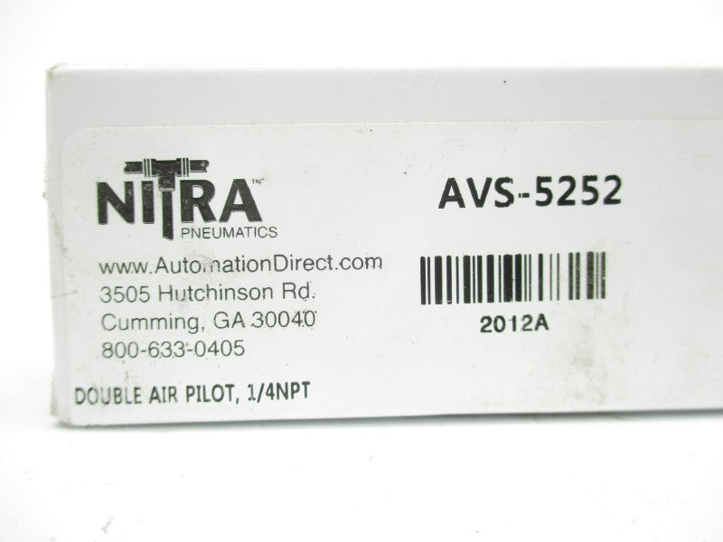 AUTOMATION DIRECT AVS-5252 20-115PSI NSMP