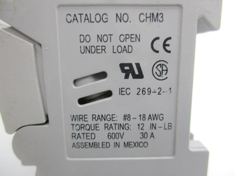 BUSSMANN CHM3 600V 30A  UNMP