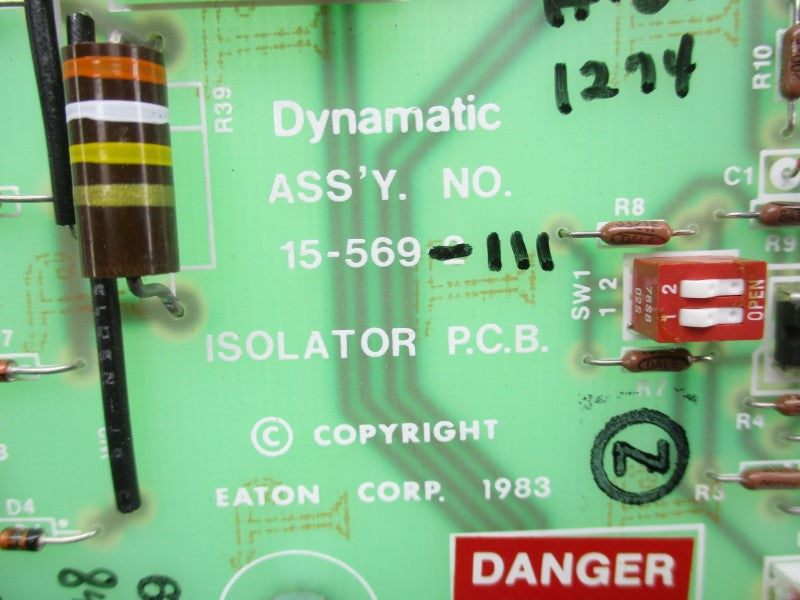 DYNAMATIC 15-569-111 460VAC UNMP